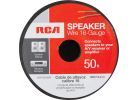RCA 16-Gauge Speaker Wire Clear