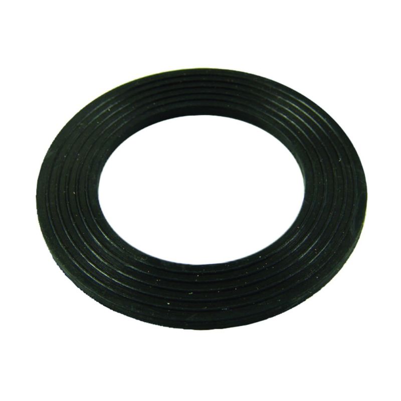 Danco 88348 Bath Shoe Gasket, 1-11/16 in ID x 2-5/8 in OD Dia, 3/32 in Thick, Rubber, For: Tub Drain and Drain Plug Black