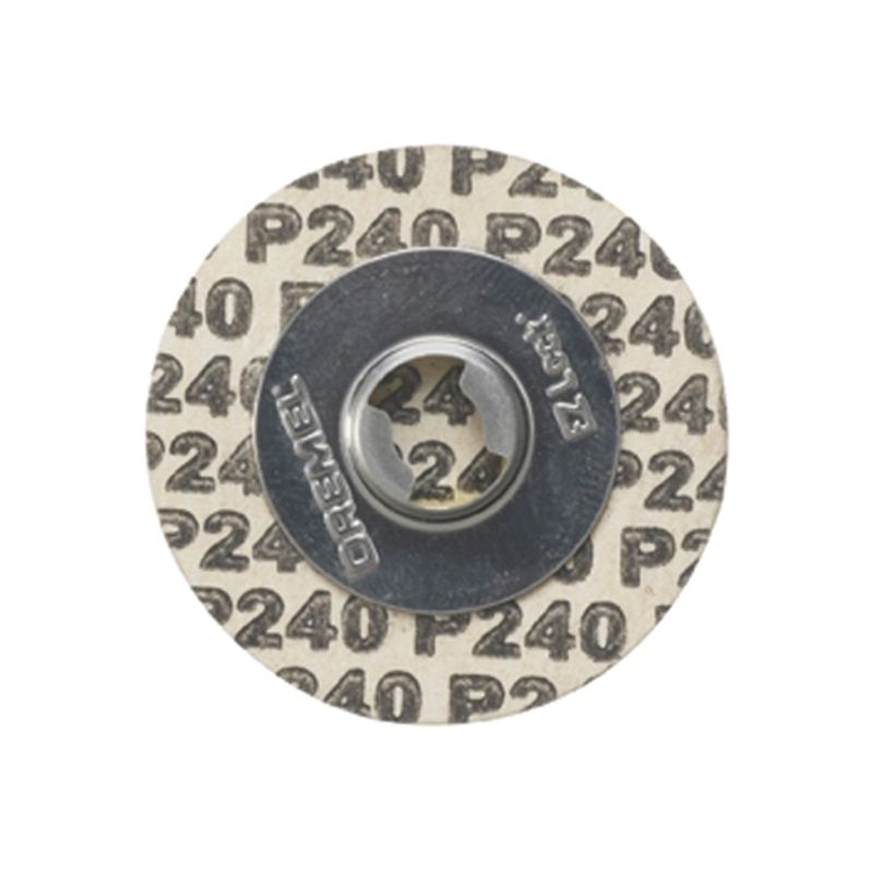 Dremel EZ Lock Series EZ413SA Sanding Disc, 1-1/4 in Dia, 240 Grit, Fine Purple