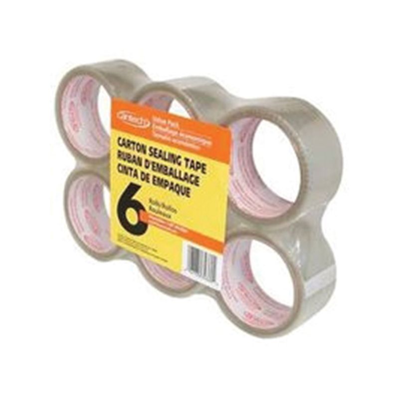 Cantech 34360 Sealing Tape, 50 m L, 48 mm W, Clear Clear