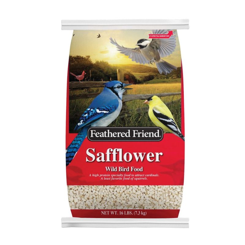 Feathered Friend 14420 Safflower Seed, 16 lb
