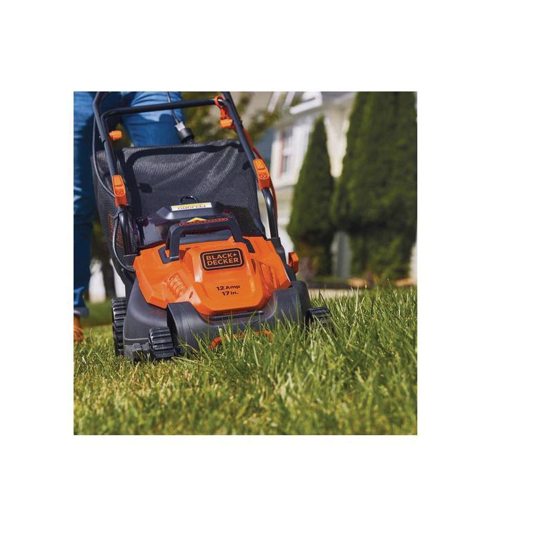 Black+Decker LE750 Edger and Trencher, 12 A, 1-1/2 in D Cutting, 7-1/2 in  Dia Blade, Black/Orange