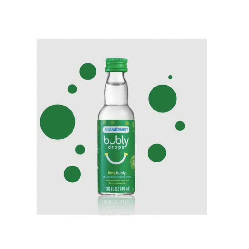 Sodastream 1025211010 Soft Drink, Lime Flavor, 40 mL Bottle