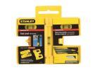 Stanley 47-720 Post Level, 6-1/8 in L, 3-Vial, 1-Hang Hole, Magnetic, Aluminum, Yellow Yellow