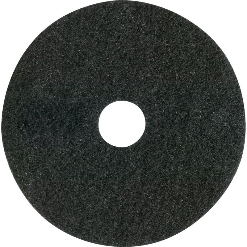 Lundmark Thick Line Black Stripping Pad 17 In., Black