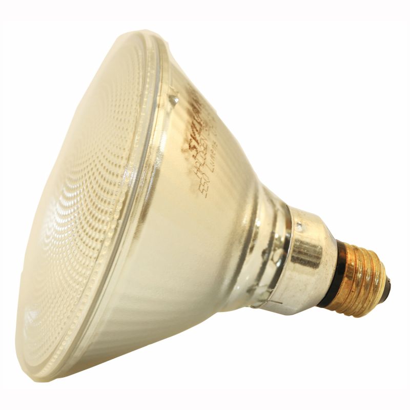 Sylvania 10711 Halogen Bulb, 39 W, Medium E27 Lamp Base, PAR38 Lamp, 550 Lumens, 2850 K Color Temp, 1500 hr Average Life