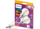 Philips Warm Glow G16.5 Candelabra LED Decorative Light Bulb