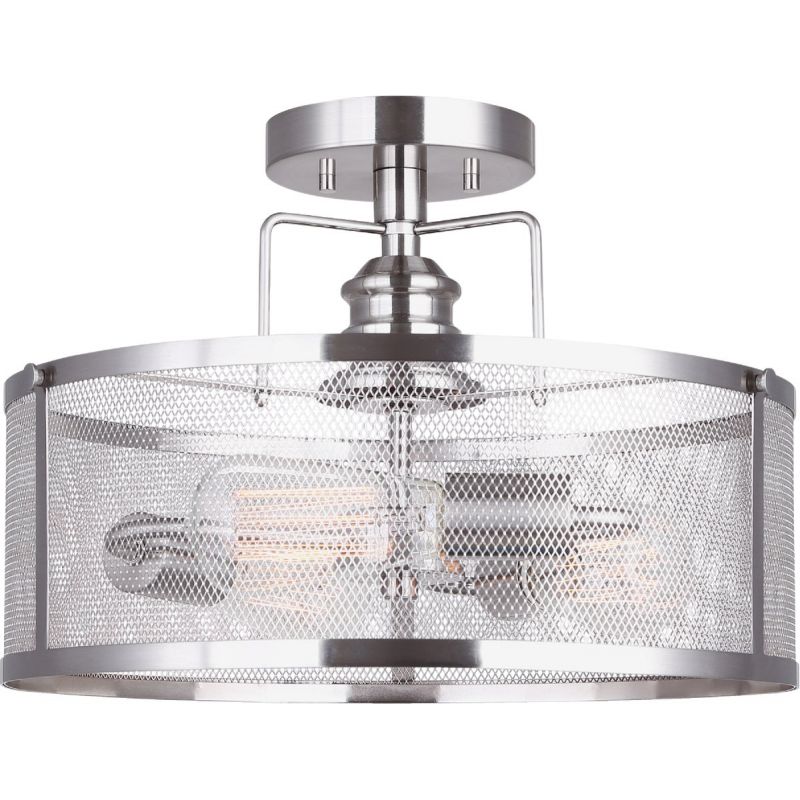Home Impressions Beckett Semi-Flush Mount Ceiling Light Fixture 15-3/8 In. W. X 10-3/4 In. H.