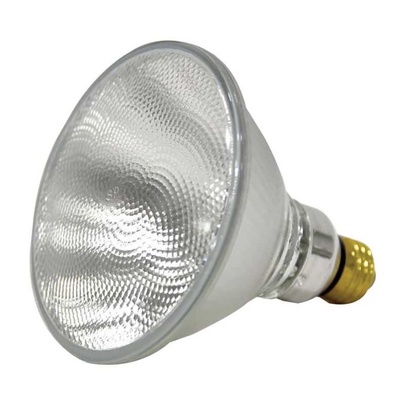 Sylvania 10719 Halogen Reflector Lamp, 60 W, Medium E26 Lamp Base, PAR38 Lamp, Bright White Light, 1070 Lumens