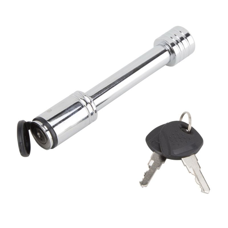 Vulcan HBB07 Straight Pin Lock, 5/8 in Dia Pin, 5-1/2 in OAL, Steel, Chrome Silver