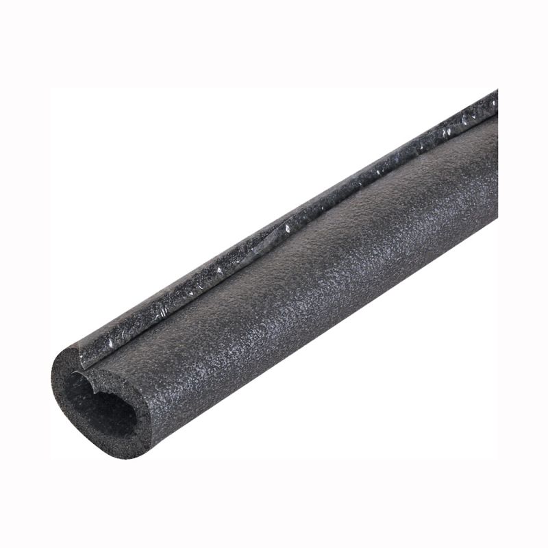 Quick R 13812 Pipe Insulation, 1-3/8 in ID x 2-3/8 in OD Dia, 5 ft L, Polyethylene (Pack of 24)