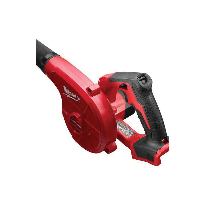 Milwaukee M18 0884-20 Compact Blower, Tool Only, 18 V, Lithium-Ion, 3 -Speed, 100 cfm Air Red