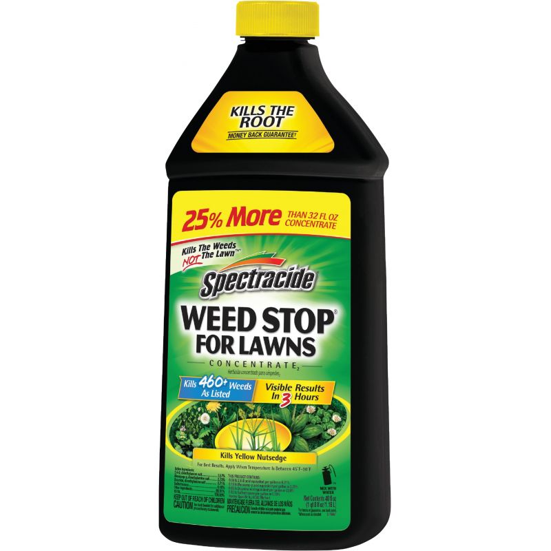 Spectracide Weed Stop For Lawns Weed Killer 40 Oz., Pourable
