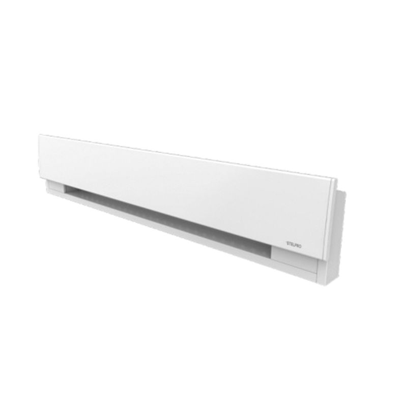 Stelpro PRIMA SPR2002W Electric Baseboard Heater, 8.3 A, 208/240 V, 1500, 2000 W, 6825 Btu, 200 sq-ft Heating Area White