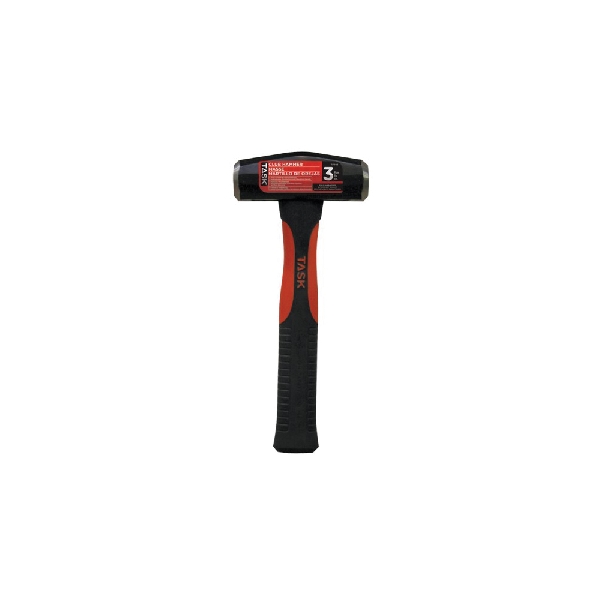 FISKARS IsoCore 750810-1001 Hammer, 4 lb Head, Sledge, Steel Head