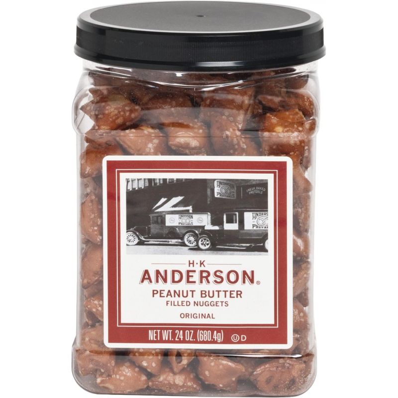 HK Anderson Peanut Butter Filled Pretzel Nuggets
