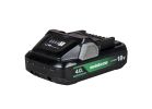 Metabo HPT 378681M Slide Type Battery with Fuel Indicator, 18 V Battery, 4 Ah, 25 min Charging