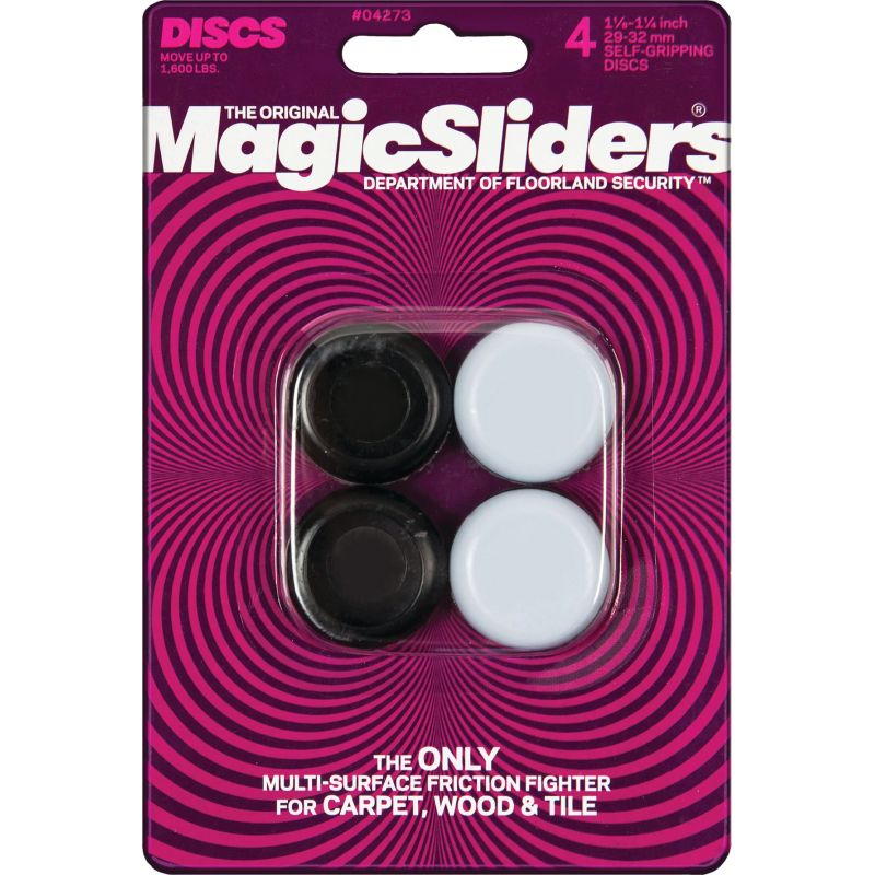 Magic Sliders Self-Gripping Glide Assorted, Gray
