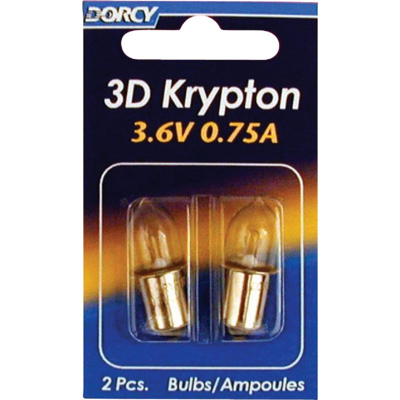 Dorcy 2CD 3D Flashlight Bulb 0.75