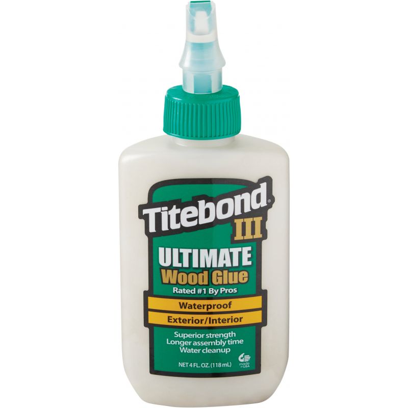 Titebond III Ultimate Wood Glue Tan, 4 Oz.