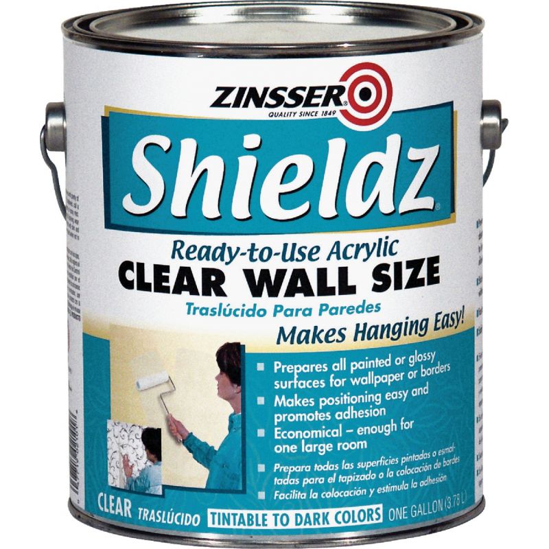 Zinsser Shieldz Clear Acrylic Wallpaper Primer Clear, Gallon