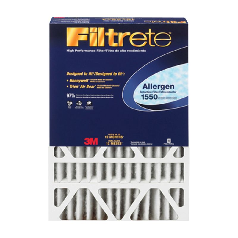 Filtrete DP02DC-4 Air Filter, 20 in L, 20 in W (Pack of 4)