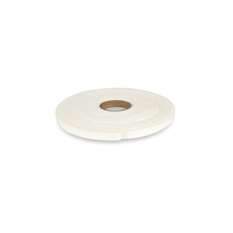 Climaloc CF12001 Open Cell Insulating Foam Tape, 3/8 in W, 16.4 ft L, 3/16 in Thick, Polyurethane, White White