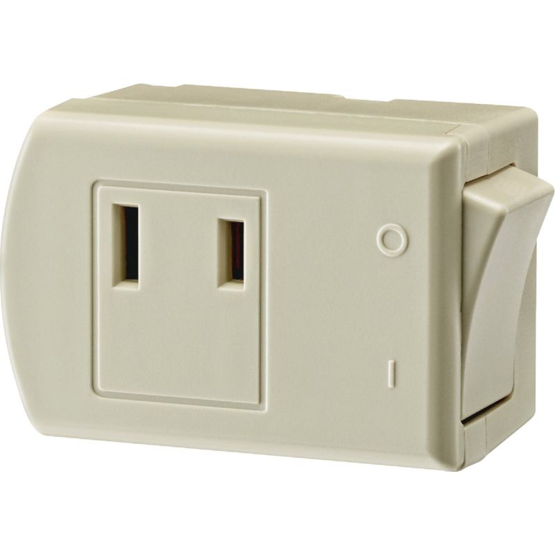 Leviton Plug-In Switch Adapter Ivory, 13
