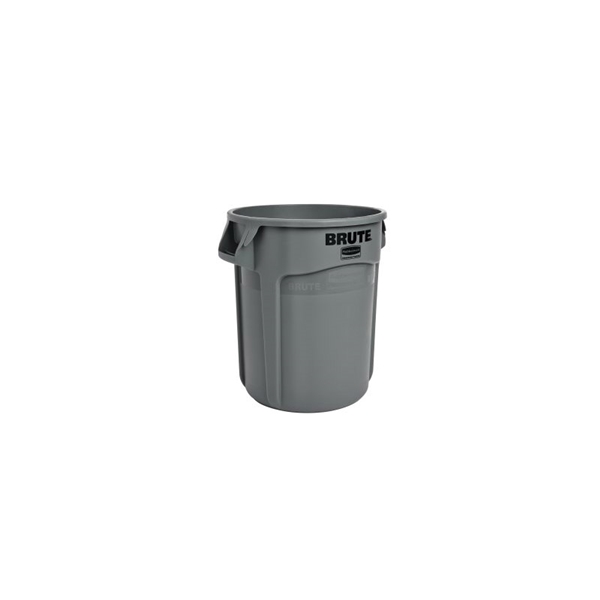 Rubbermaid Brute 1836781 Storage Tote with Lid, Gray