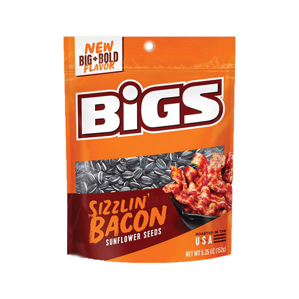 Buy Bigs TFL55003 Sunflower Seed, Sizzlin' Bacon, 5.35 oz (Pack of 12)