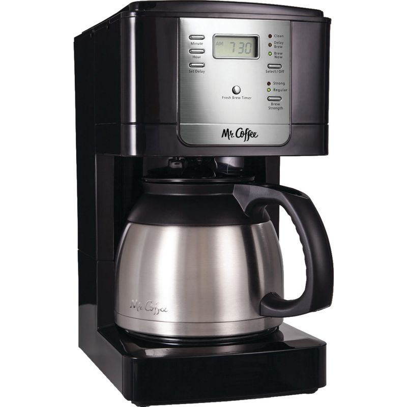 Mr Coffee Advanced Brew 8-Cup Programmable Coffee Maker 8 Cup, Black