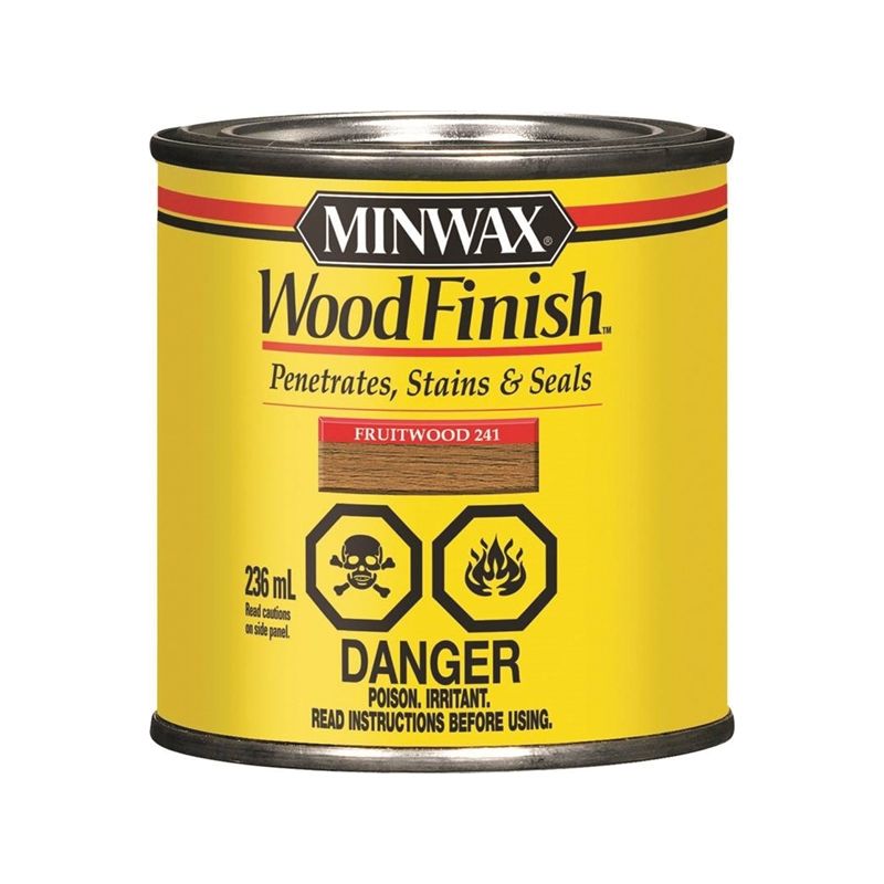 Minwax 241014444 Wood Stain, Fruitwood, Liquid, 236 mL, Can Fruitwood