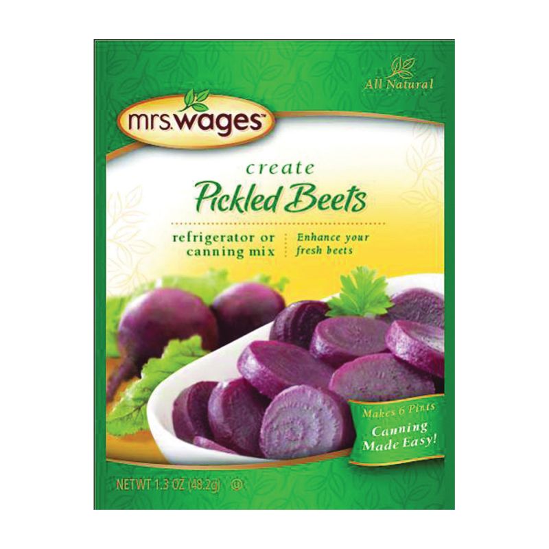 Mrs. Wages W612-J2425 Refrigerator or Canning Pickle Mix, 1.33 oz Pouch (Pack of 12)