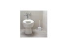 Rubbermaid FG631000WHT Toilet Bowl Brush, 1-1/8 in L Trim, Polypropylene Bristle, White Bristle, 14-1/2 in OAL