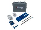 Kreg KPHJ320 Pocket Hole Jig, 1/2 to 1-1/2 in Clamping, 2-Guide Hole, Nylon/Steel/Thermoplastic Elastomer