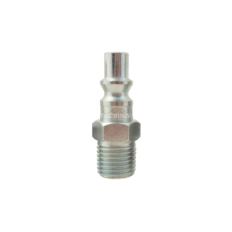 Topring ARO 210 Series 23.242C Coupler Plug, 1/4 in, MNPT, Steel, Zinc