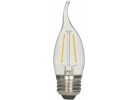 Satco Nuvo CA10 Medium LED Decorative Light Bulb (California Compliant)