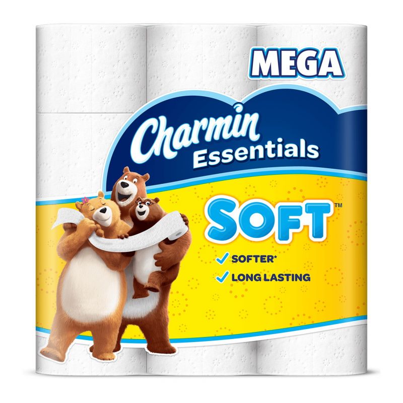Charmin Essentials Soft 60251 Toilet Paper, Paper