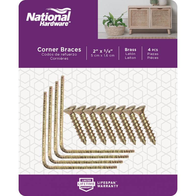 National Catalog V115 Steel Corner Brace