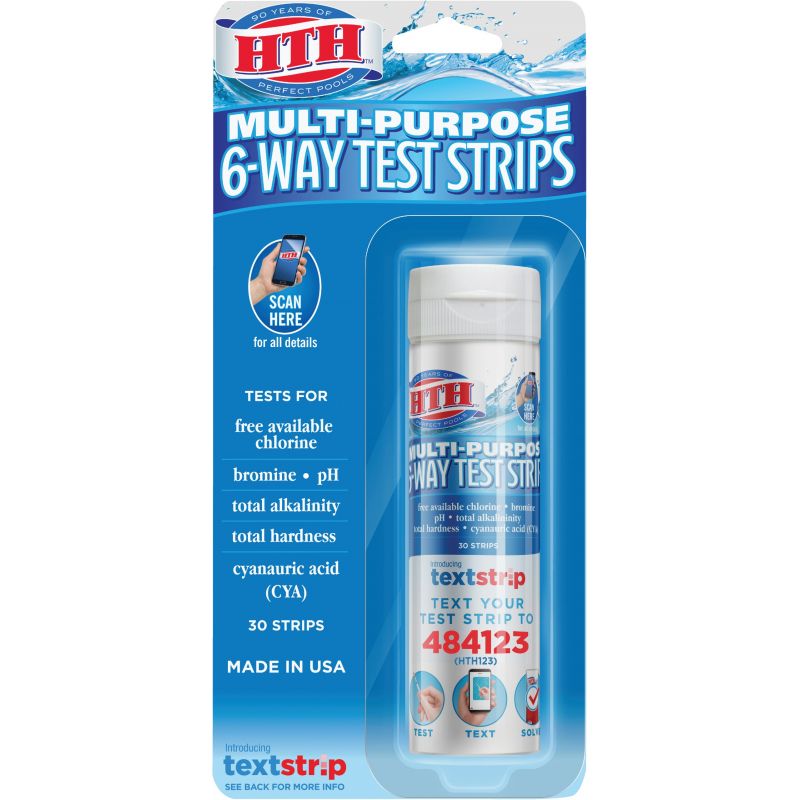 HTH Pool Chemical Test Strips 30 Ct.