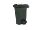 Toter EVR II 79248 Trash Can, 48 gal Capacity, Polyethylene, Greenstone, Lid Closure 48 Gal, Greenstone