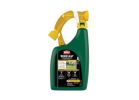 Ortho WeedClear 0204910 RTU Lawn Weed Killer, Liquid, Spray Application, 32 oz Bottle Clear Yellow