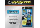 Dap Auto/Marine 100% RTV Silicone Sealant Clear, 2.8 Oz.