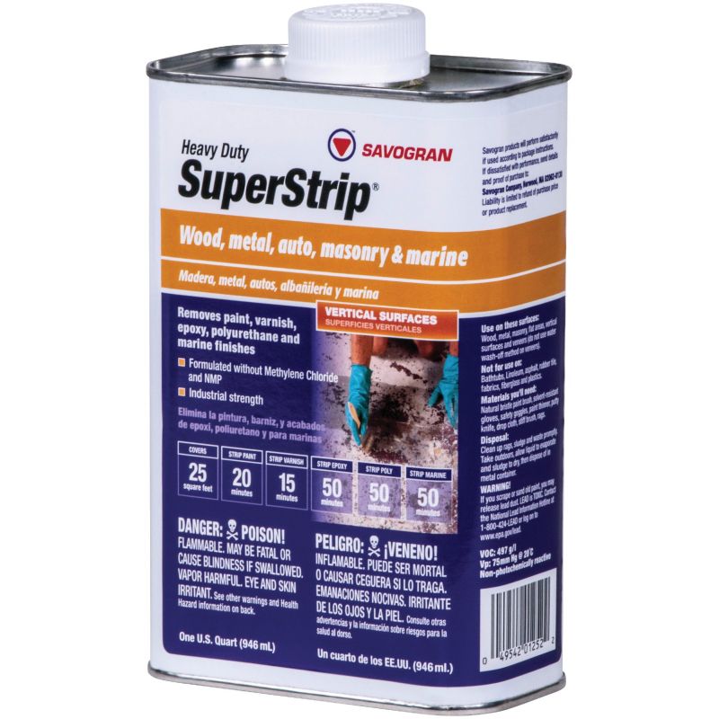 Savogran SuperStrip Methylene Chloride Free Stripper 1 Qt.
