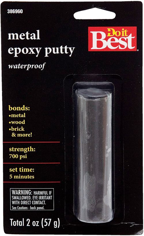 Do it Best Epoxy Putty In Plastic Tube Gray, 2 Oz.