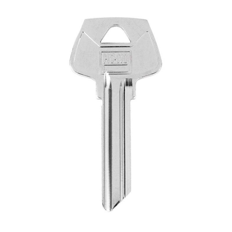 HY-KO 11010S45 Key Blank, Brass, Nickel-Plated, For: Sargent S45 Locks