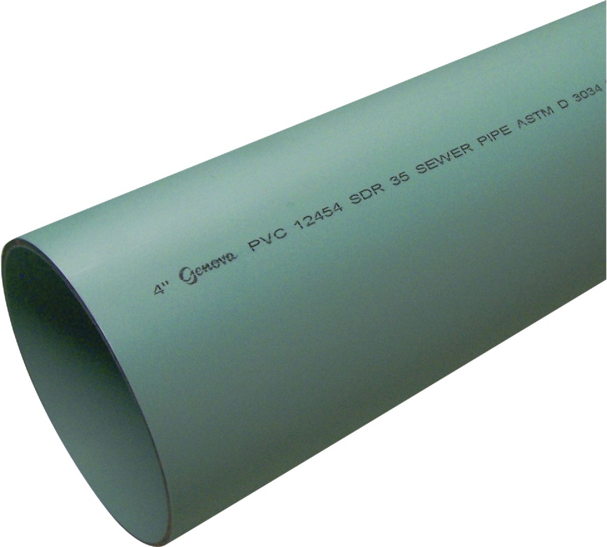 Buy Charlotte Pipe SDR35 Solid PVC Drain & Sewer Pipe 6 In. X 10 Ft