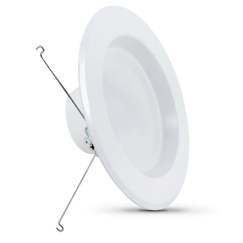 Feit Electric LEDR56HO/950CA Recessed Downlight, 17.2 W, 120 V, LED Lamp, White White