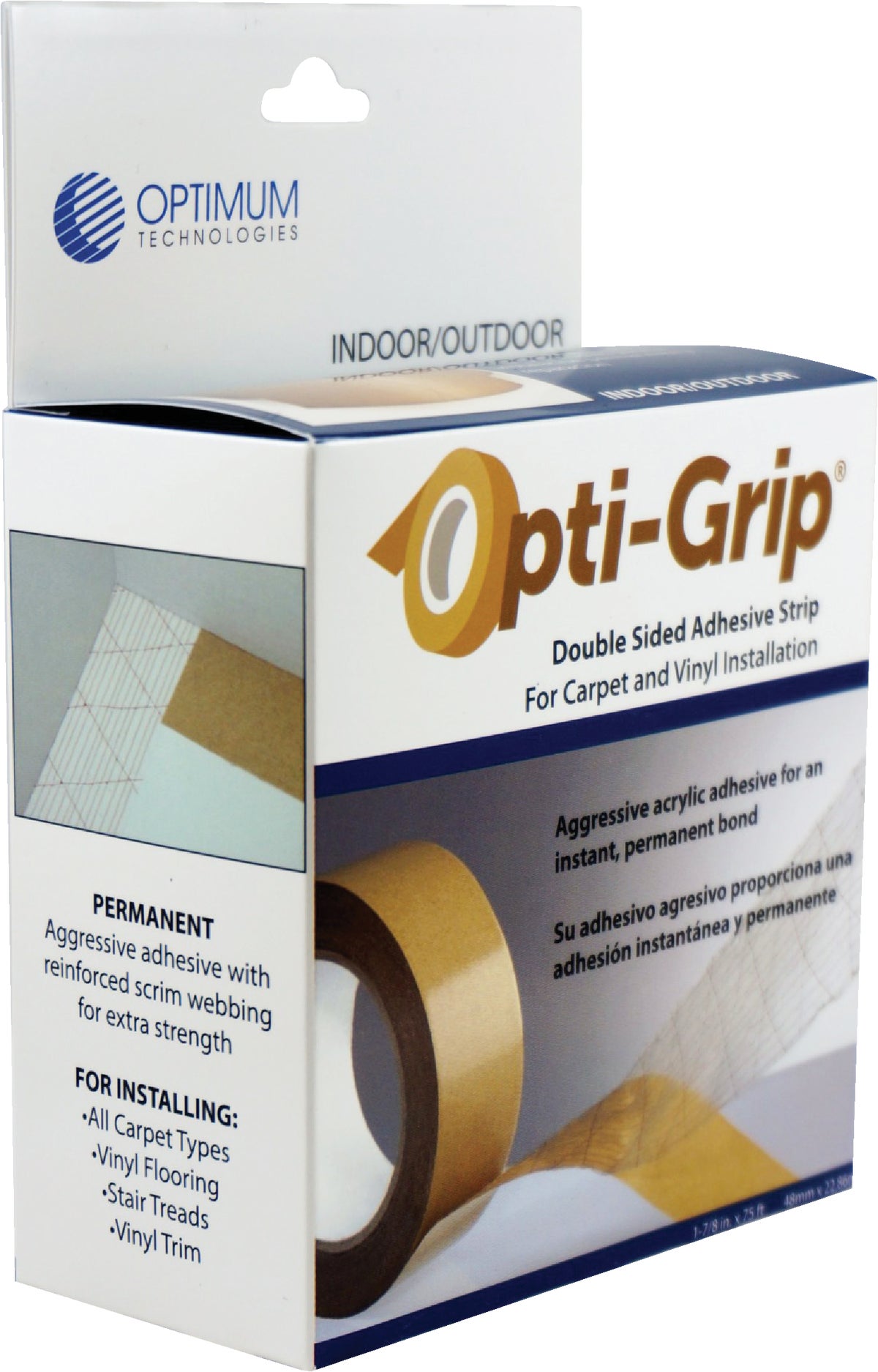 Opti Grip Double Sided Carpet, Roberts Max Grip Vinyl Floor Installation Tape