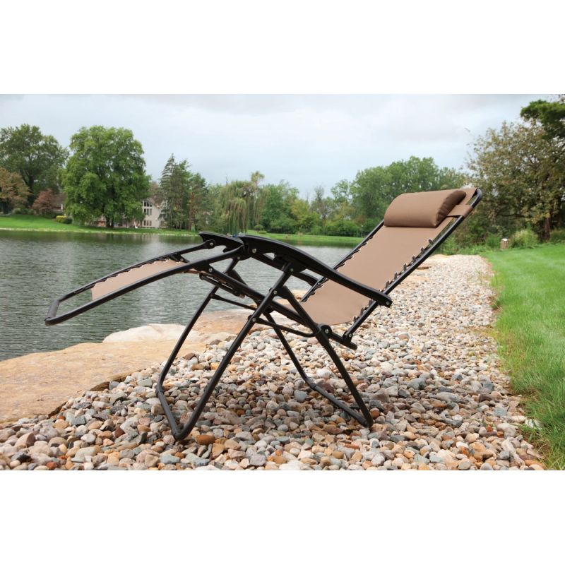 Outdoor Expressions Zero Gravity Relaxer Lounge Chair